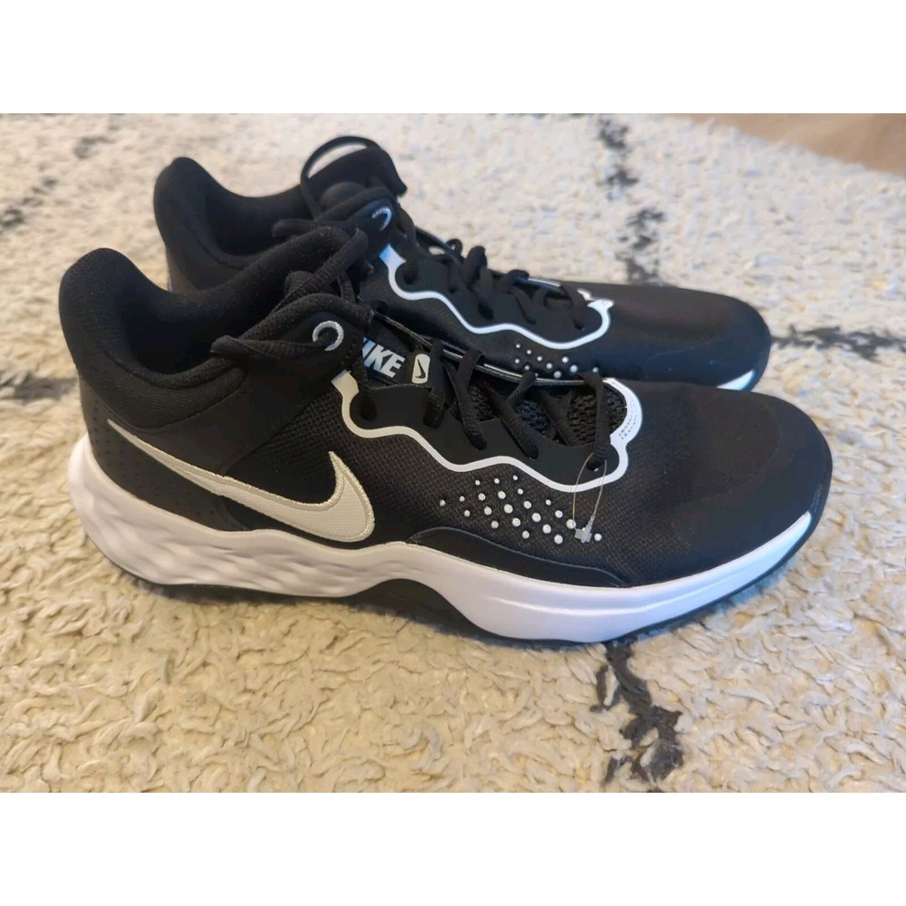 Sz 11.5 Nike Fly By Mid 3 Basketball Sneaker Black/White -DD9311-003